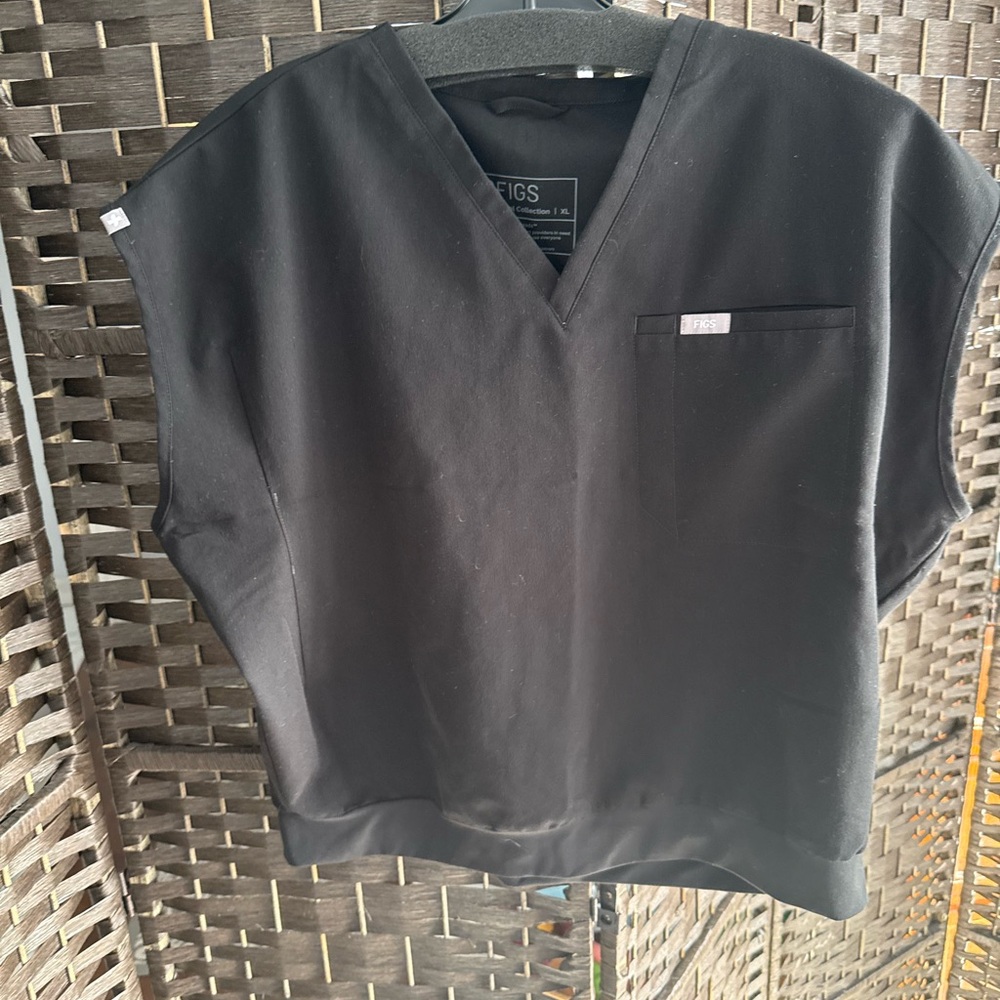 *NEW*Sz XL*Figs* Women’s Black Cabral Boxy
